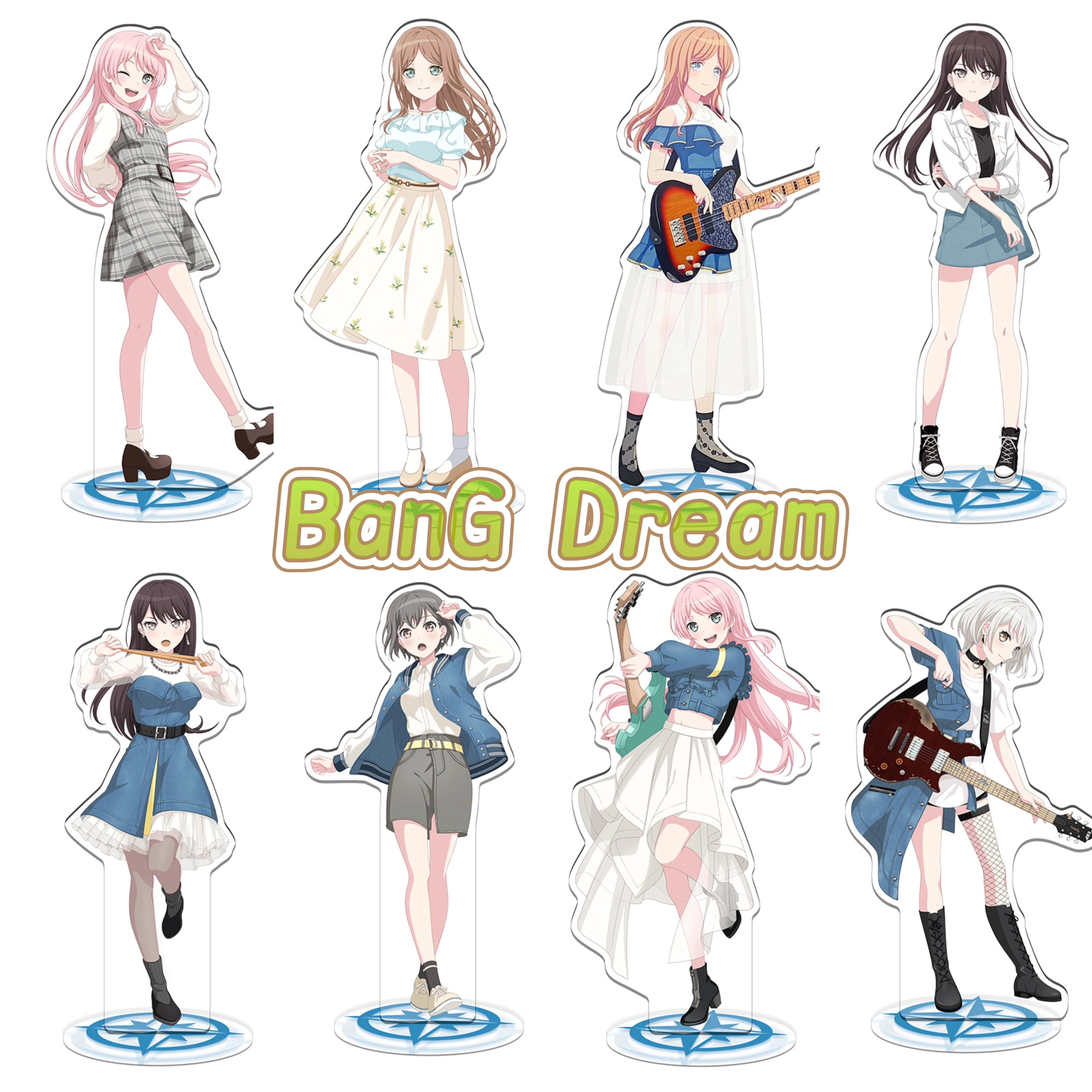

15cm Sweet girl Anime BanG Dream It s MyGO Tomori Takamatsu Anon Chihaya Rana Kaname Soyo Nagasaki Taki Shiina Model Stand