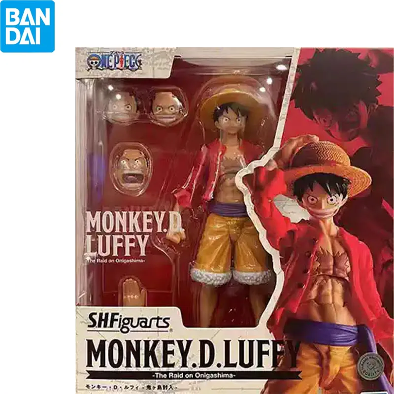 TAMASHII NATIONS - One Piece - Monkey D. Luffy - Onigashima Raid - Bandai Spirits S.H.Figuarts Action Figures Figures