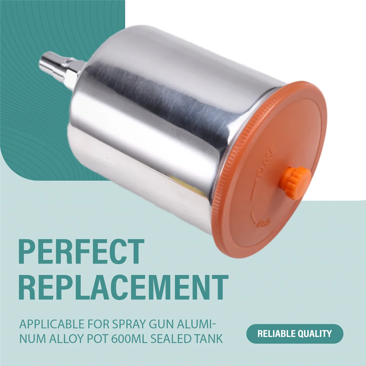 

AA98 Pot Sealed Tank Aluminum Alloy 600ml Applicable to SATA Universal Upper Cup