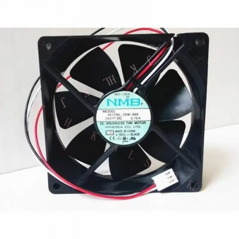 

N НОВЫЙ ДЛЯ NMB 9025 3610ML-05W-B49 DC 24 В 0,16 А 9 см инверторный вентилятор