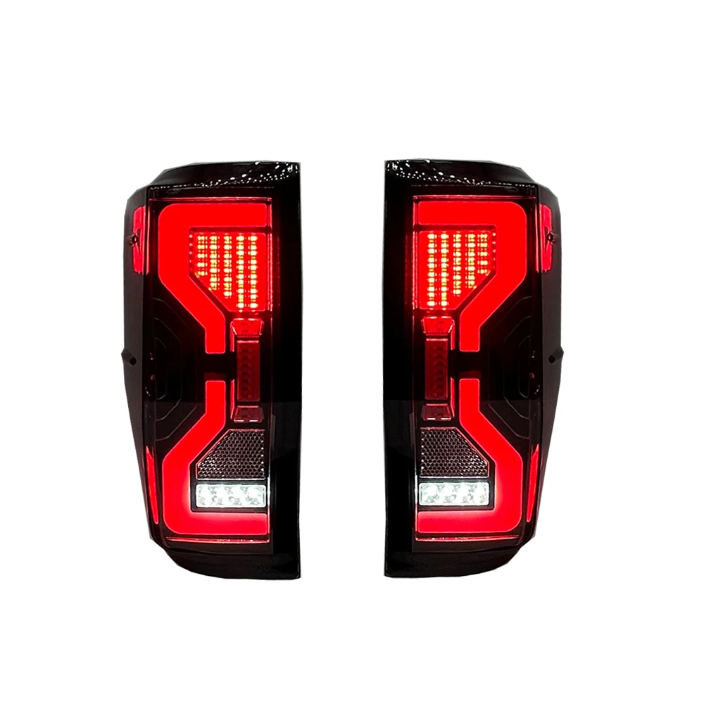 2Pcs Vehicle Exterior LED Rear Tail Light For Ranger T6 T7 T8 Raptor Xl Xlt WIldtrack 2012-2021 Modification Taillight Assembly