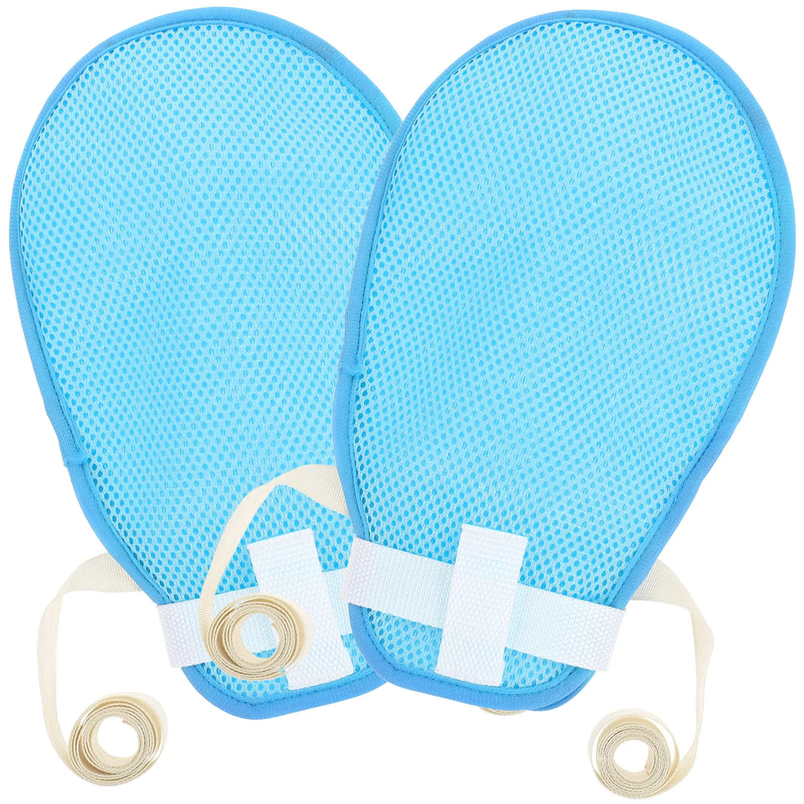 

Fixing Belts Protective Gloves Adjustable Scratch Prevention for Elders Hospital Use Breathable Arm Constraints