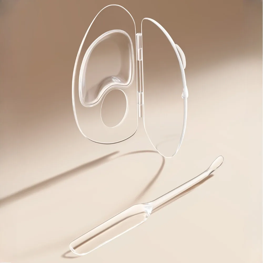 Foldable Liquid Foundation Palette Acrylic Makeup Tool Kit Mixing Cream Rod Set Storage Test Palette Cosmetic Beauty Accessories