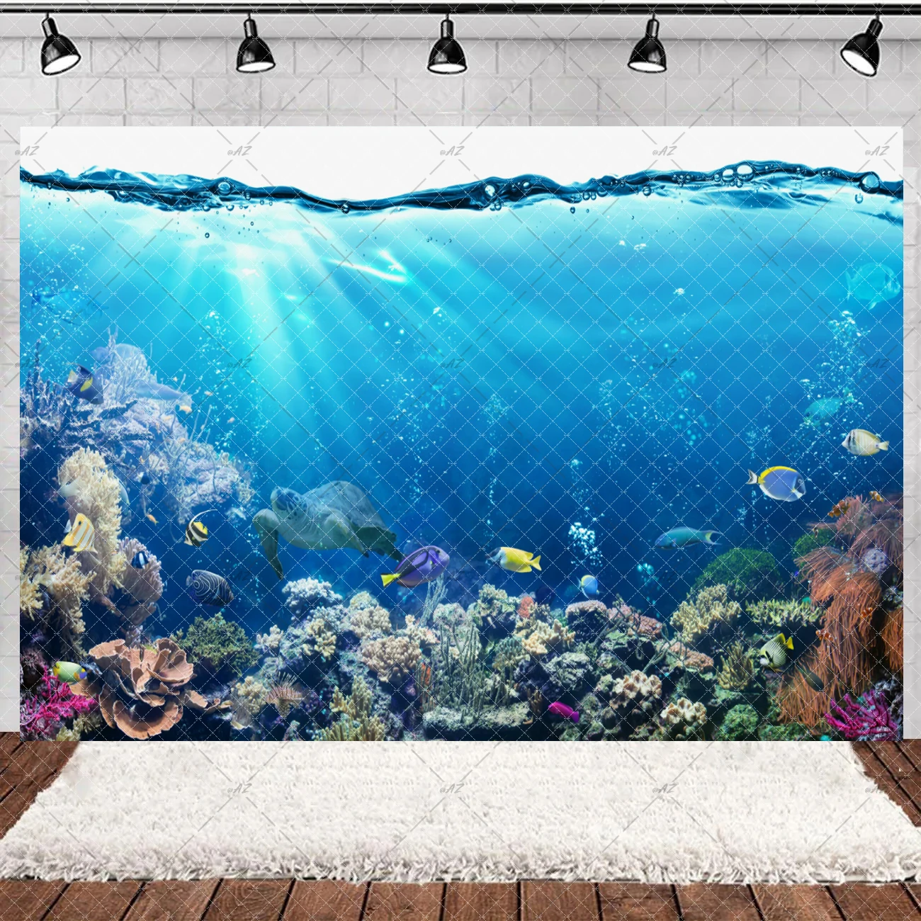 Decoraciones para fiesta de cu - Marine Coral reseña y precio