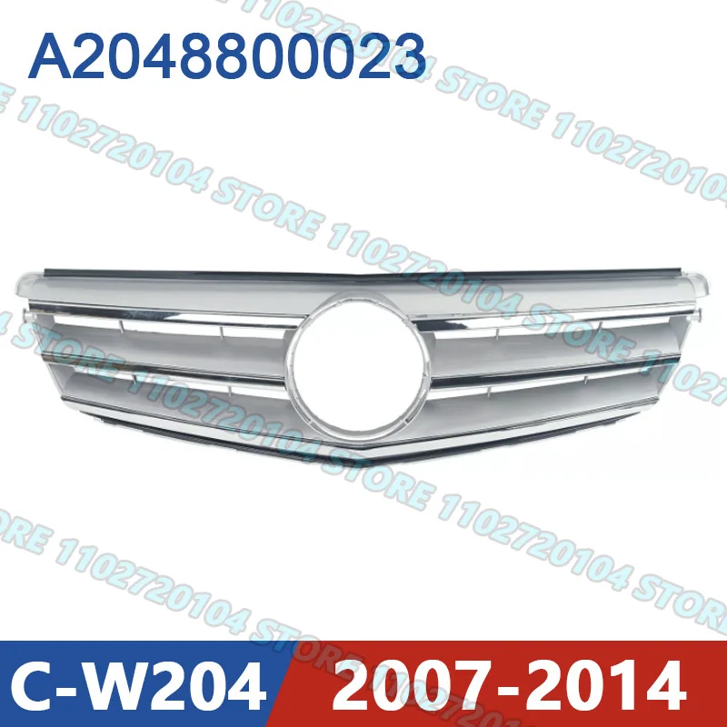 

for W204 Mercedes Benz 2007-2014 Front Bumper Radiator Grill C180 C200 C220 C250 C280 C300 C320 C350 A2048800023 2048800023