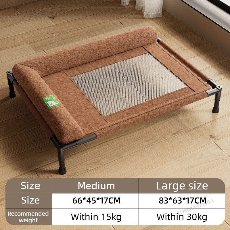 Pet Travel Cot with Soft Edged Pillow Breathable Elevated Cooling Dog Bed for Dogs Hammock Bed Small for Indoor & Outdoor - view 6
