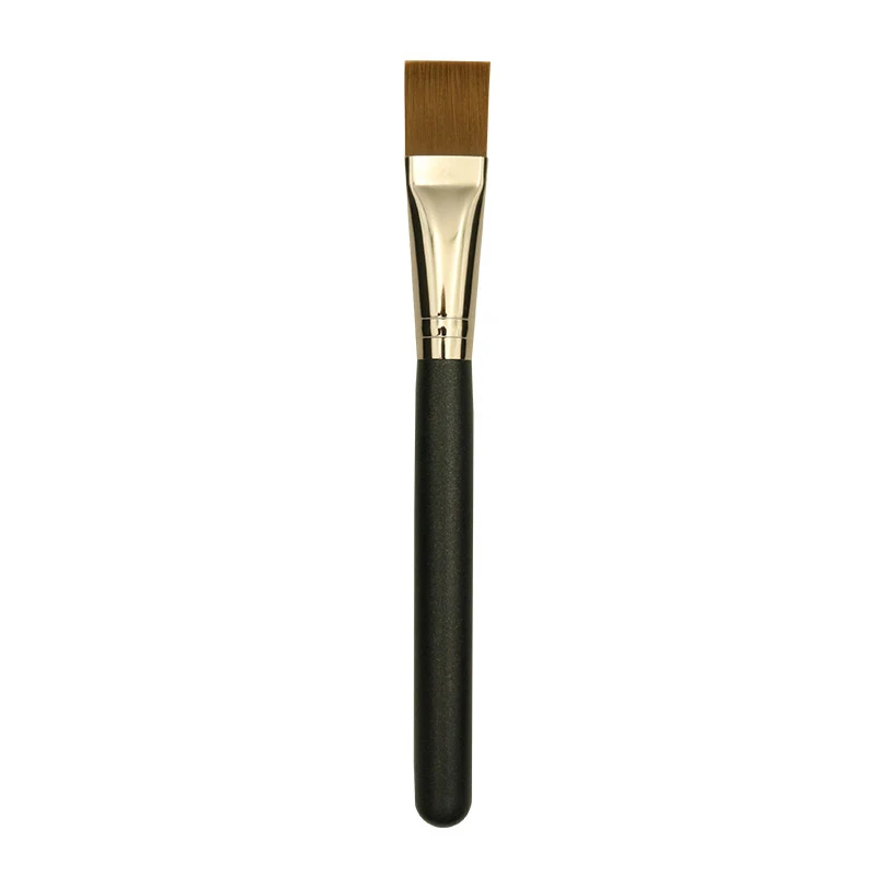 Neuer 1-teiliger professioneller Make-up-Pinsel mit Holzgriff für Foundation, Creme, Concealer, weicher Gesichtsmasken- und Schlamm-Pinsel, Kosmetikwerkzeug