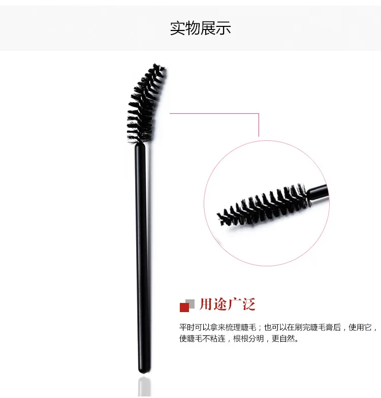 1/3/10PCS Disposable Brush Crystal Lash/Brow Makeup Brush Diamond Handle Mascara Wand Eyelash Extension Tool Cosmetic