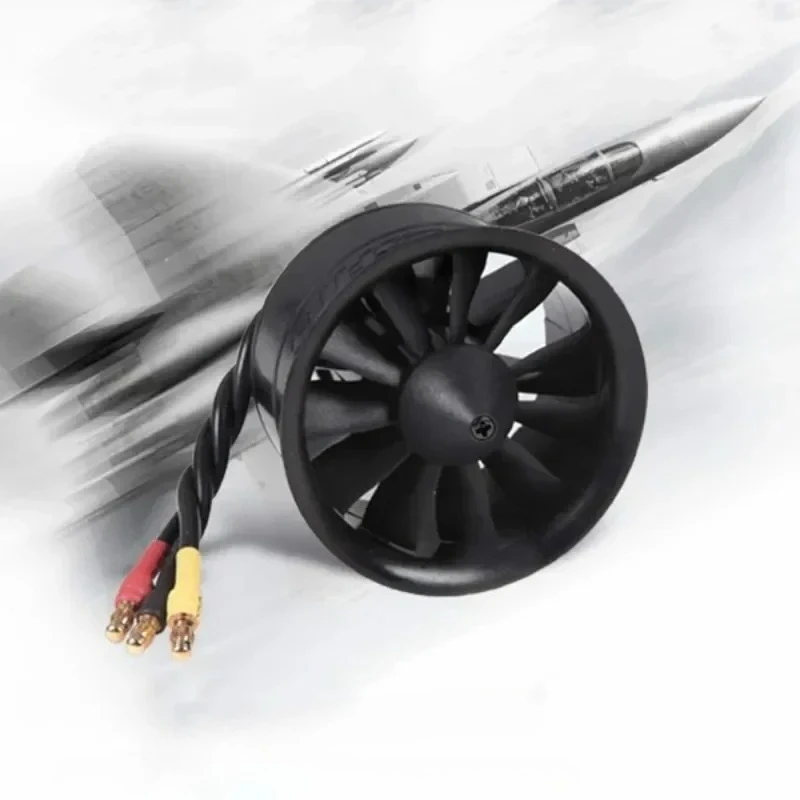 FMS 50mm Ducted Fan EDF 2627 5400KV 3S 4500KV 4S Brushless Motor for RC Airplane Ducted Fan Plane DIY Parts