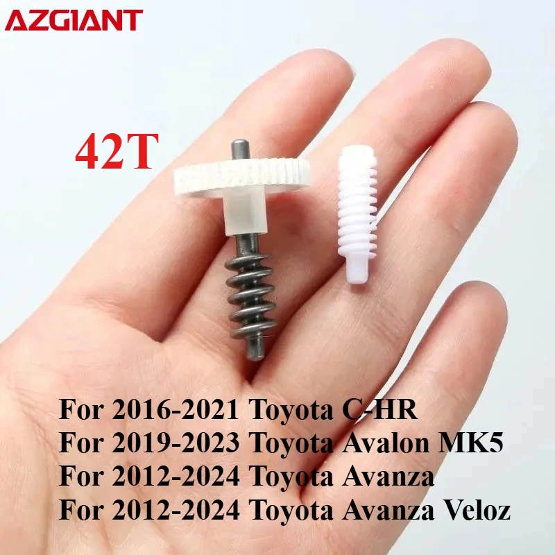 Car auto side mirror folding system Gears 42T For Toyota C-HR Avalon MK5 Avanza Veloz  Wear-resistant metal vehicle accessories