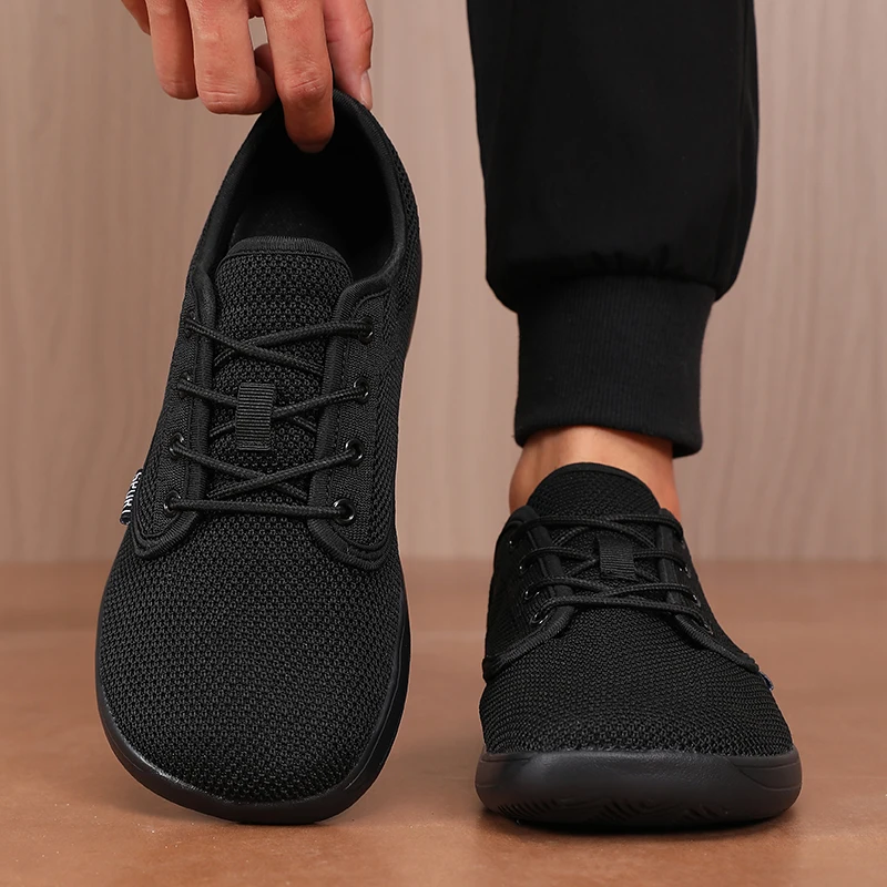 LQEBK Mesh Athletic Shoes Black 5