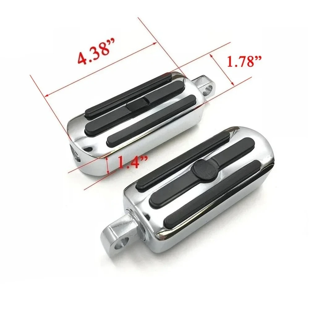 Gear Skull Footpeg Footrest for 1984-2018 Harley Davidson V Rod Muscle Tri Glide Wide Glide Fat Boy Motorcycle Parts