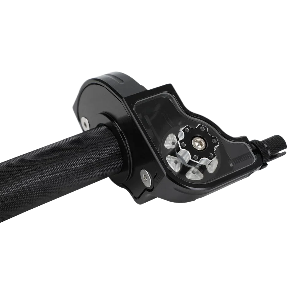 AliExpress JFGRACING 7/8''22mm CNC Aluminum Motorcycle Accelerator Handlebar Throttle Twist Grip Twister For Pit Dirt Bike Motorcycle Parts ATV