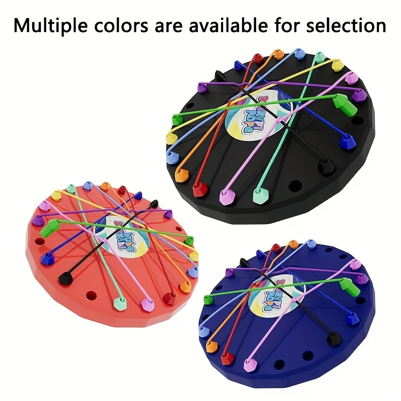 Rope Untying Challenge Educational Toys Kid Rope Knots Sensory Social Board Game Decryption Game Logic Thinking Training Toys