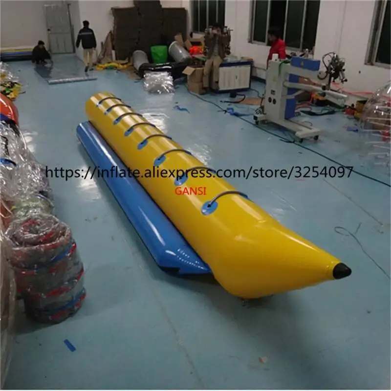 Crazy Games InfInflatable Flying Water Towable 8 Persons InfInflatable Ocean Banana Boat For Water Sport