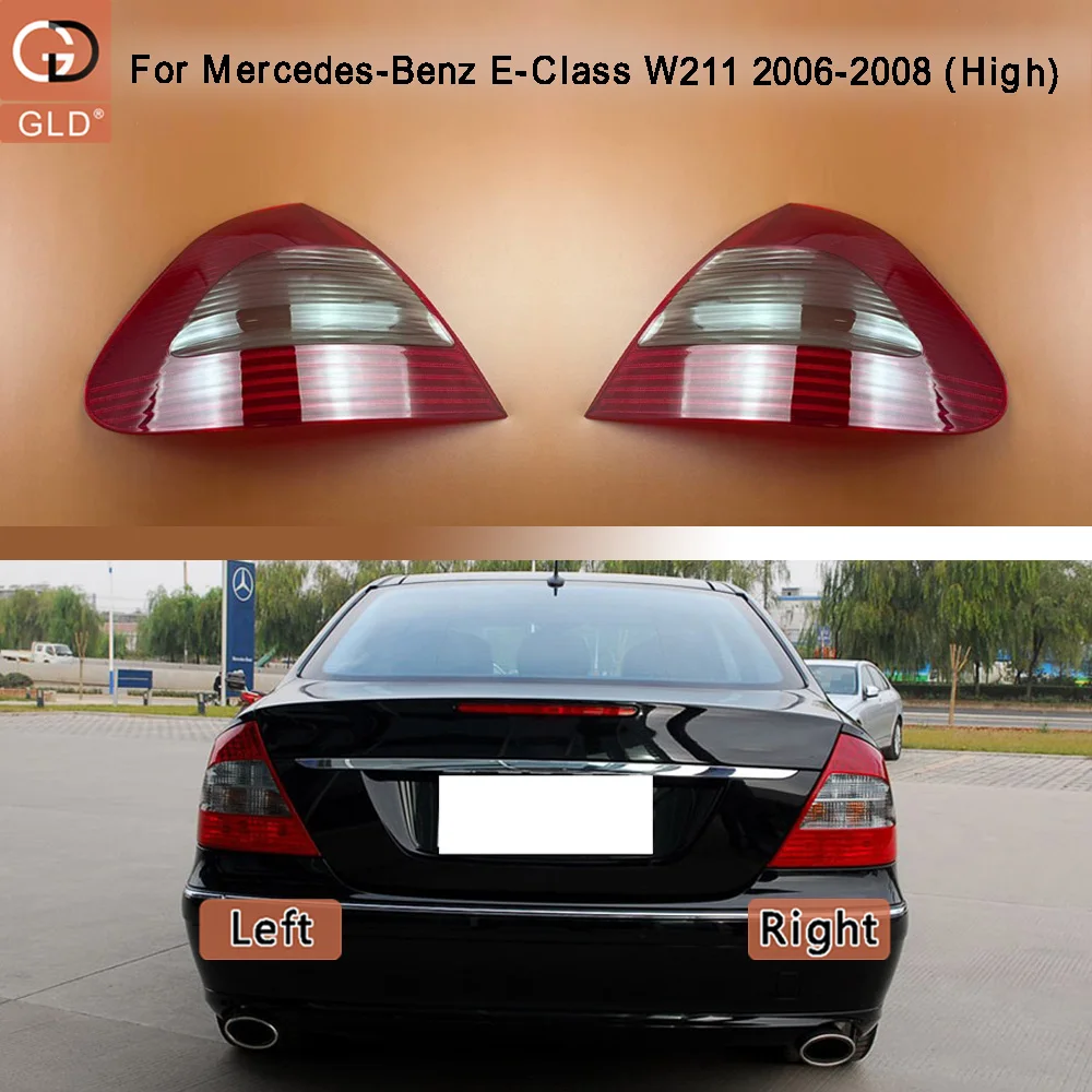 

For Mercedes-Benz 2006 2007 2008 E-Class W211 (High Configuration) Car Internal Spare Parts Rear Taillight Shell Lampshade Caps