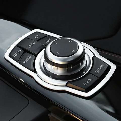 BMW F10 F20 F30 F34 F07 F25 F26 F15 F16 Наклейки Для Салона Автомобиля - Автомобильные Наклейки На Кнопки Медиа-рамки