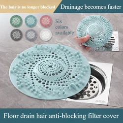 Bathroom hair filter plastic anti-blocking floor drain cover bathroom drain pipe sealing deodorant cover plug wholesale