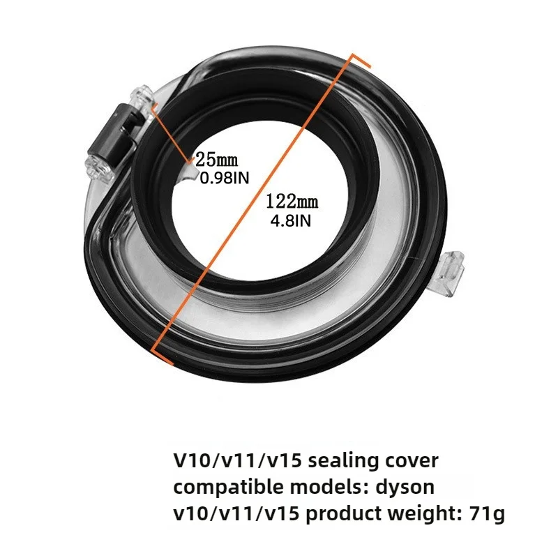 Suitable for Dyson V10V11/V15/SV12/SV14SV15 Dust Collection Bottom Cover, Dust Bin Box Bottom Cover Replacement Parts
