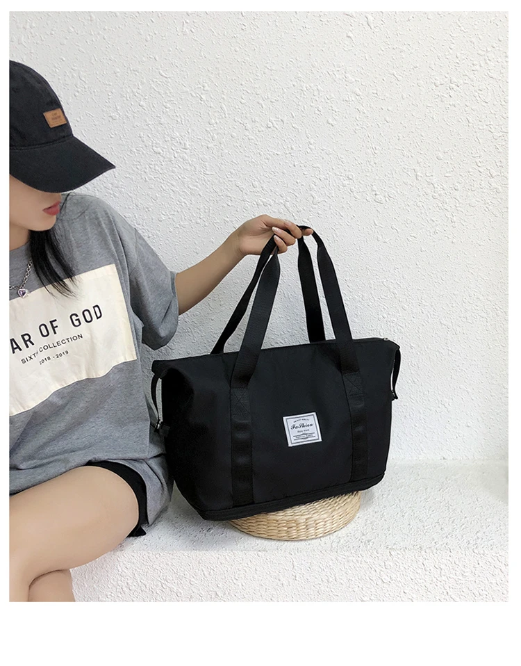 

Large capacity bottom expandable multi-color travel bag, essential for travel, simple and stylish travel bag