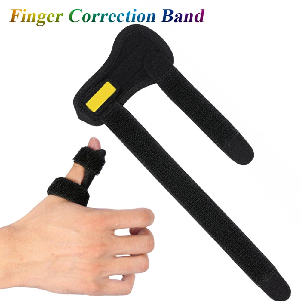 Finger Splint Adjustable Finger Brace with Hook & Loop Tape For Straightening Curved finger splint hand splint