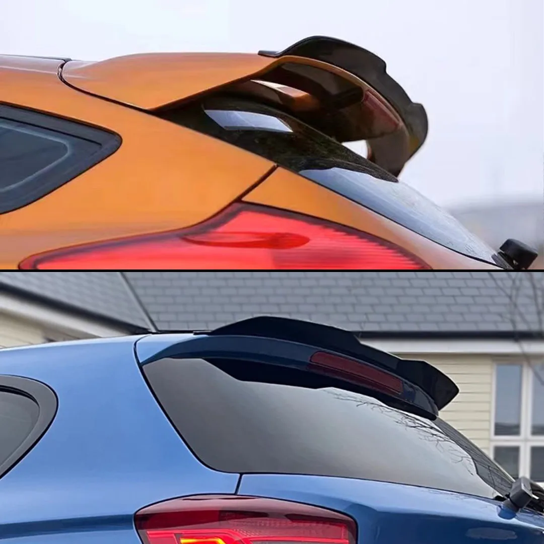 99cm Sport Universal Rear Trunk Spoiler Roof Wing Tail Trim Facelift Splitter Air Deflector Dam For 99% Hatchback Cars Tuning