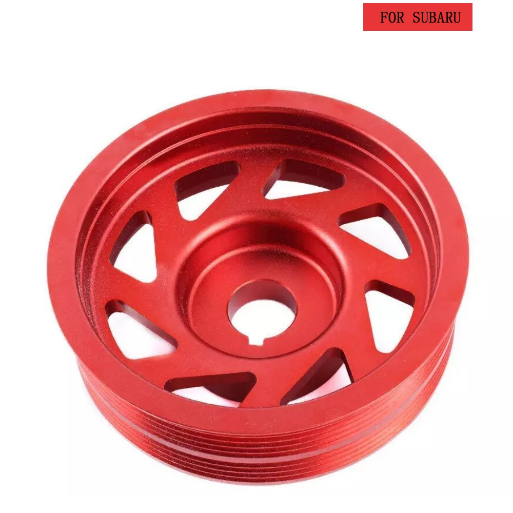 

Прецизионно обработанный легкий гоночный шкив коленчатого вала | Прямая посадка для Subaru Impreza WRX STI Legacy