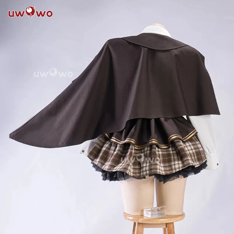 

LQPRE SALE UWOWO Traveler Lumine Cosplay Game Genshin Impact Traveler Lumine Detective Cosplay Costume Halloween Costumes