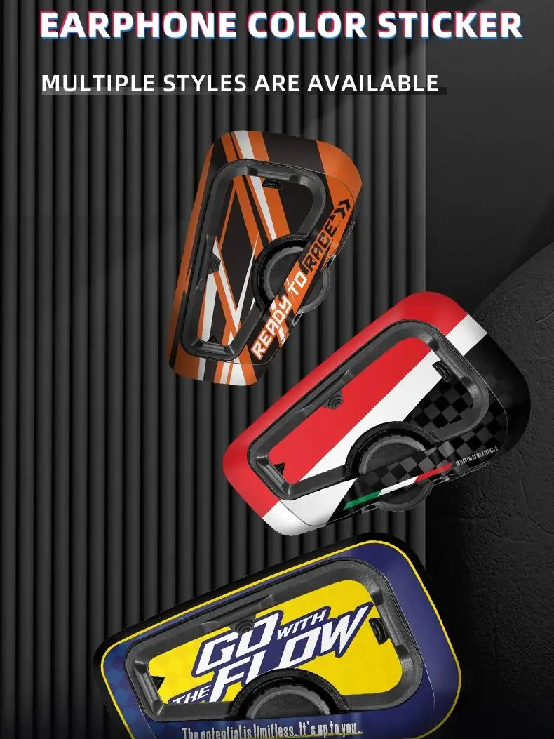 AliExpress Stickers for Cardo Freecom 2X 4X Color Changing Waterproof Anti-Scratch Aesthetic Bike Accessories