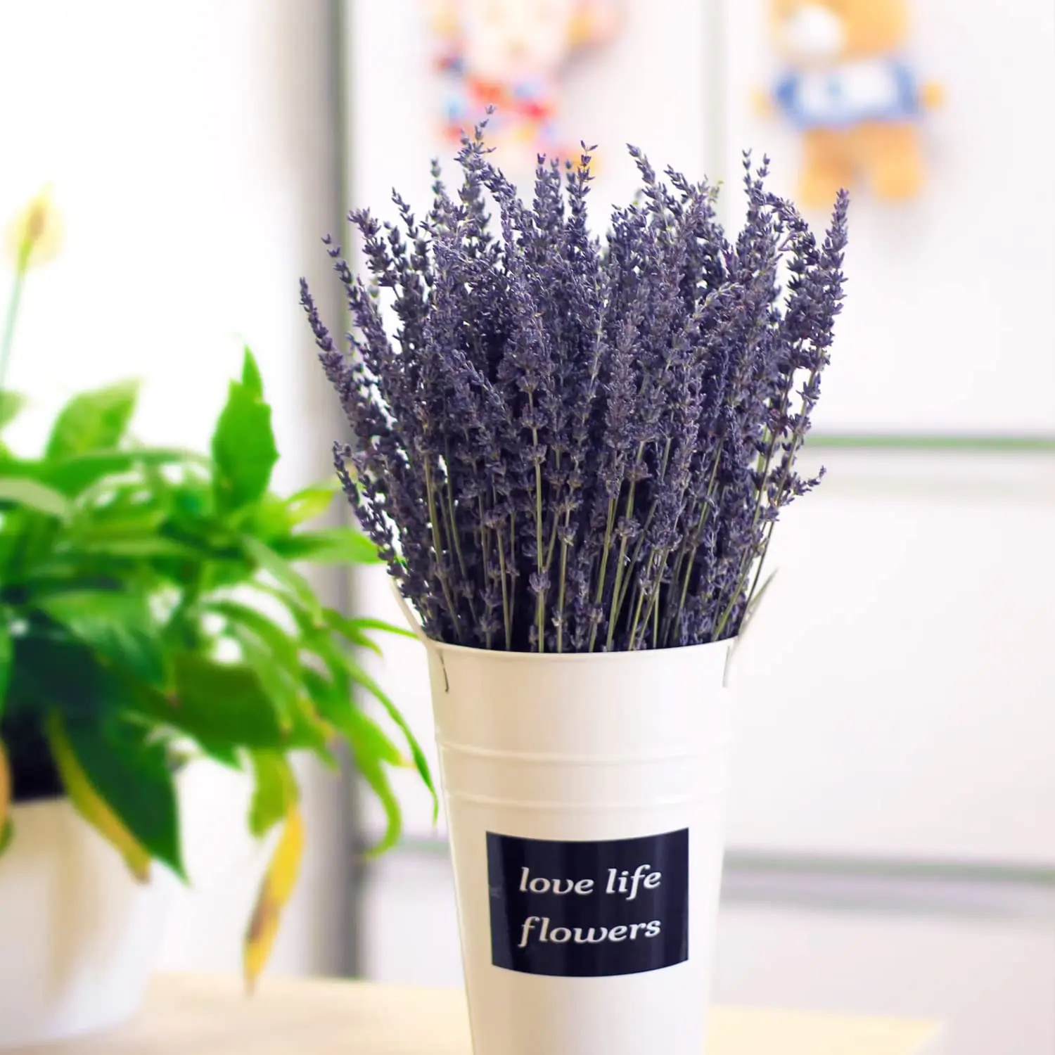 100g Natural Dried Lavender Flower Decor Lavender Flowers Dried Lavender Bouquets for Home Wedding Decor DIY Gifts Party Decor