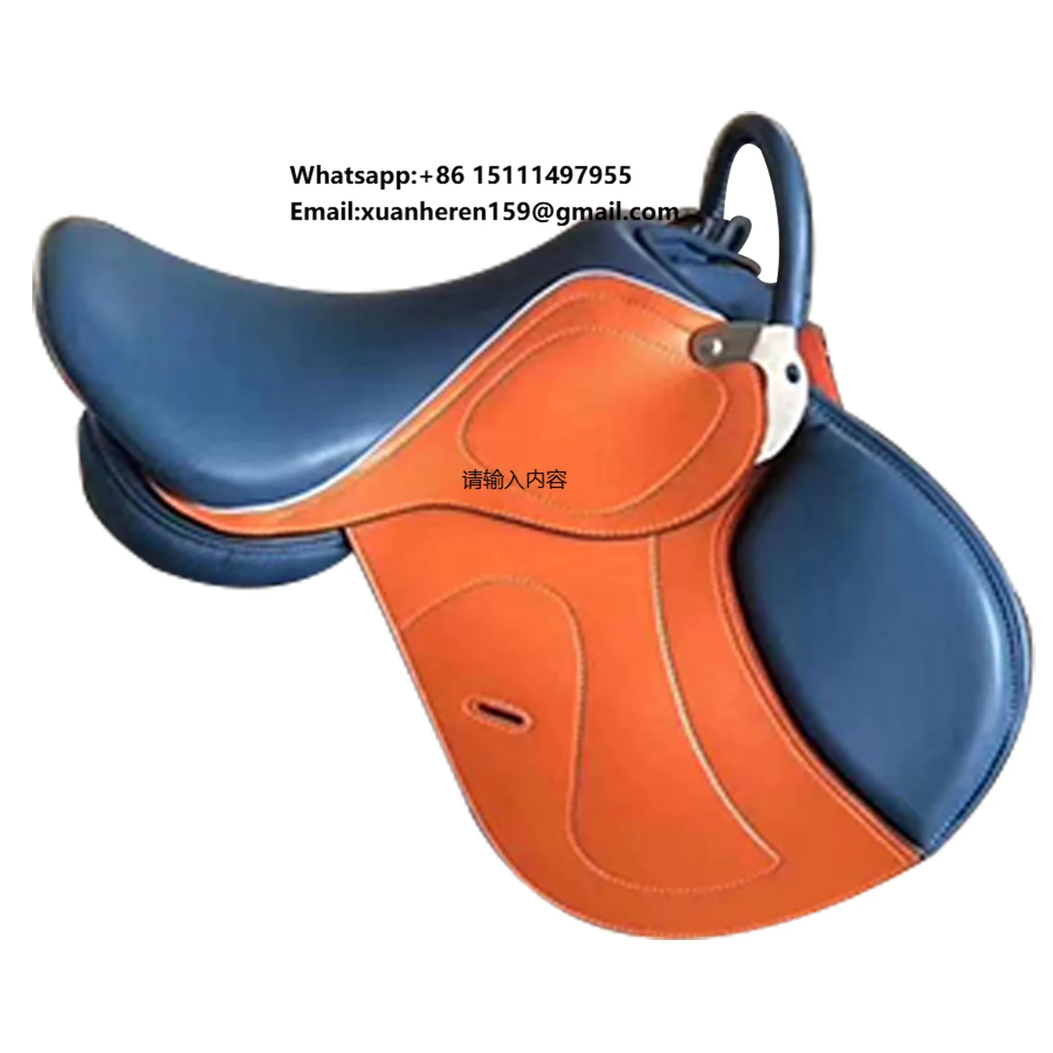 

High Quality Dressage Horse Saddle of Leather in English Style Black Brown Color for Equestrian Wholesale Equipment
