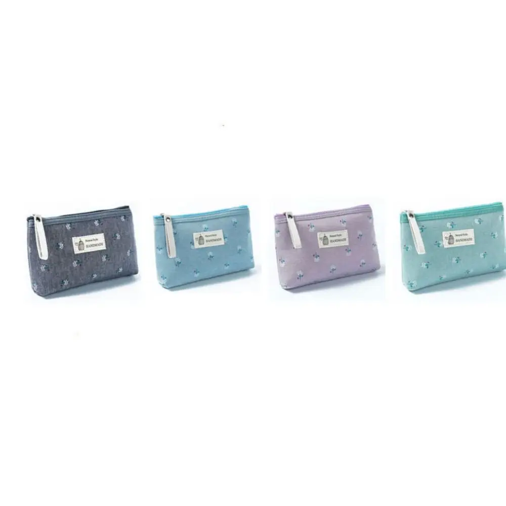 Make Up Bags Travel Washing Pouches Small Coin Purses Toiletry Organizer Canvas Cosmetic Storage Bags