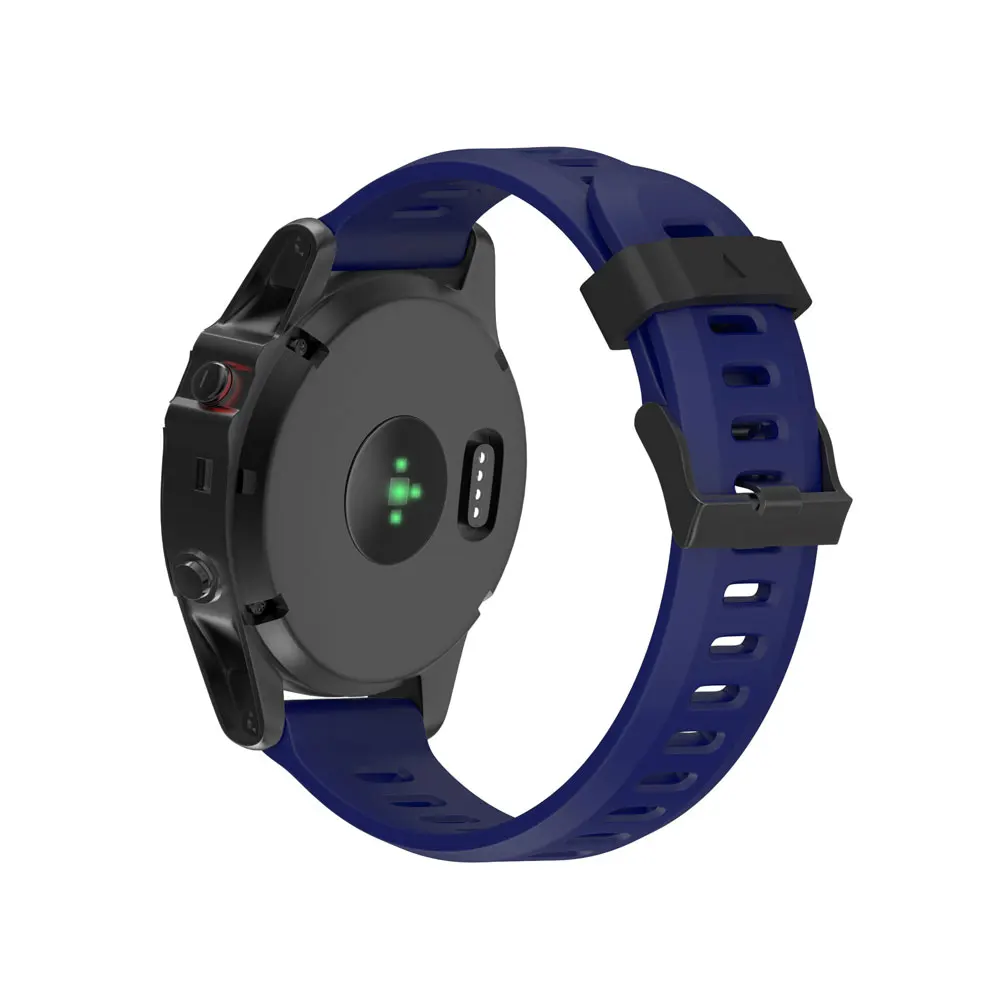 Pulseira de substituição de silicone macio, pulseira para relógio inteligente Garmin Fenix 3 HR e 3HR Sport, pulseira com ferramenta