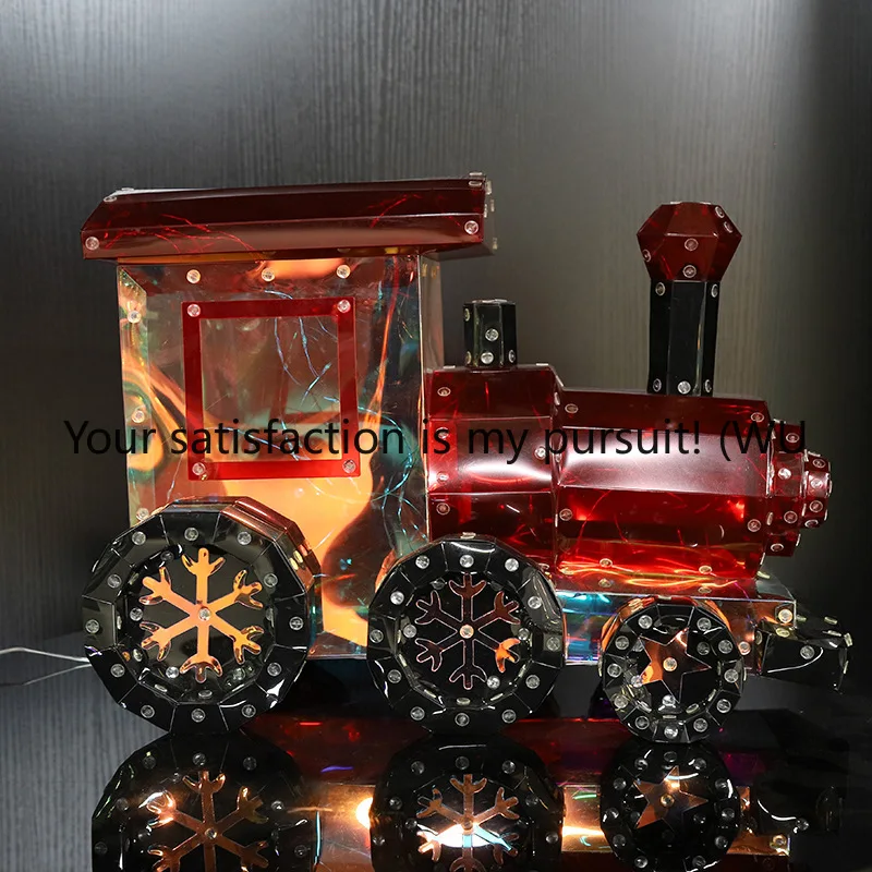ZOCI-New Luminous Symphony Locomotive Holiday Home Decoration Luminous Ornament Birthday Gift