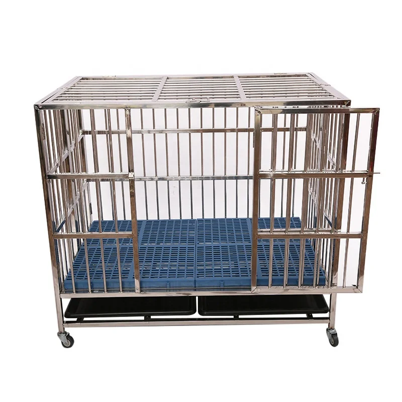 Factory Directly Wholesale Pet Supply Dog Cages, Crates Stainless Steel BXB-101-78 China Durable Belt Solid Sustainable