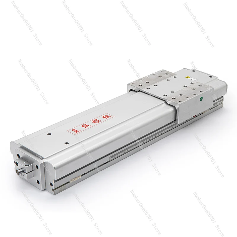 

130 wide fully enclosed slide table, double rail electric high-load precision stepping servo screw heavy-duty slide table module