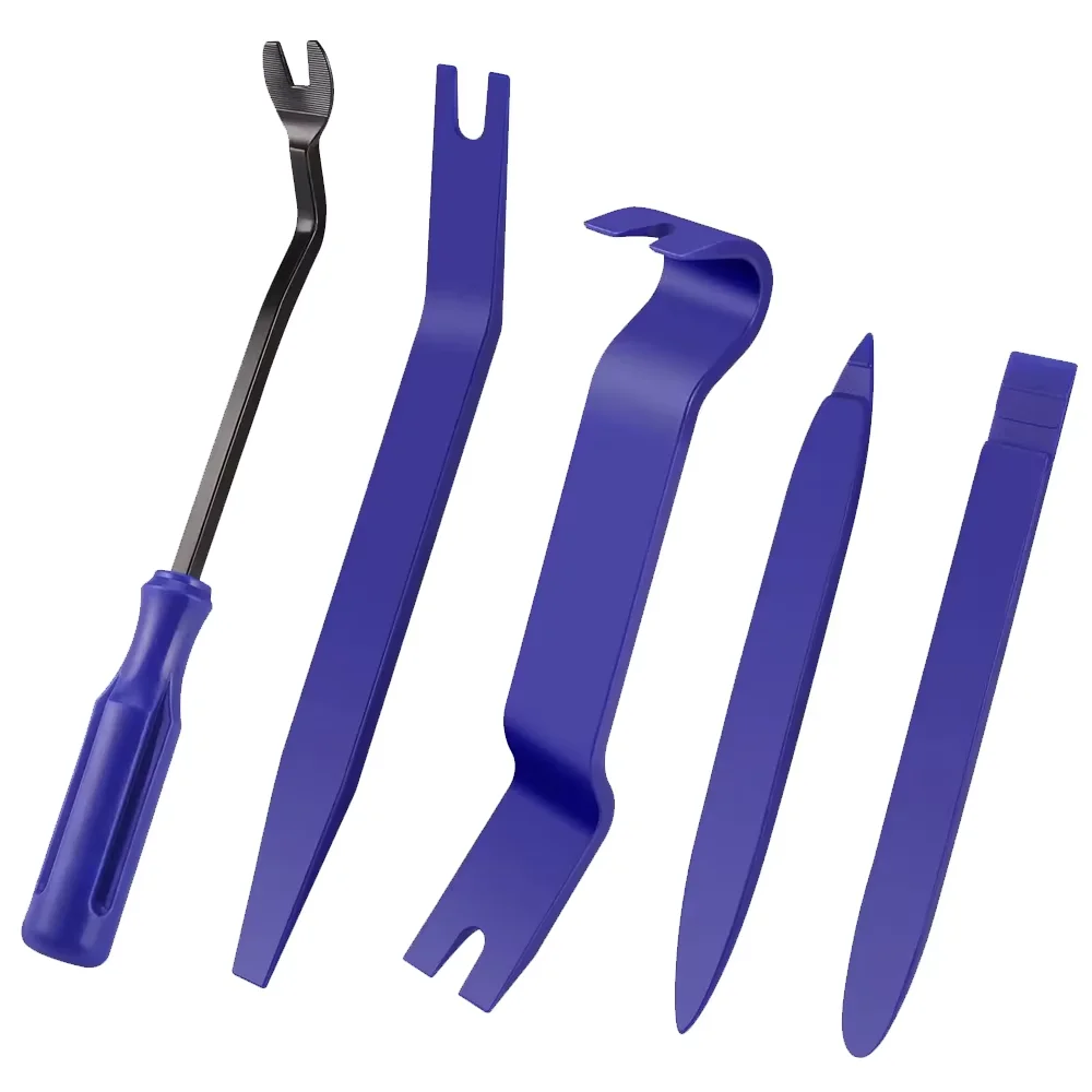 Auto Door Panel Trim Removal Tools Kit Car Interior Seesaw Conversion Repairing Blades Disassembly Plastic Clip Navigation Tool