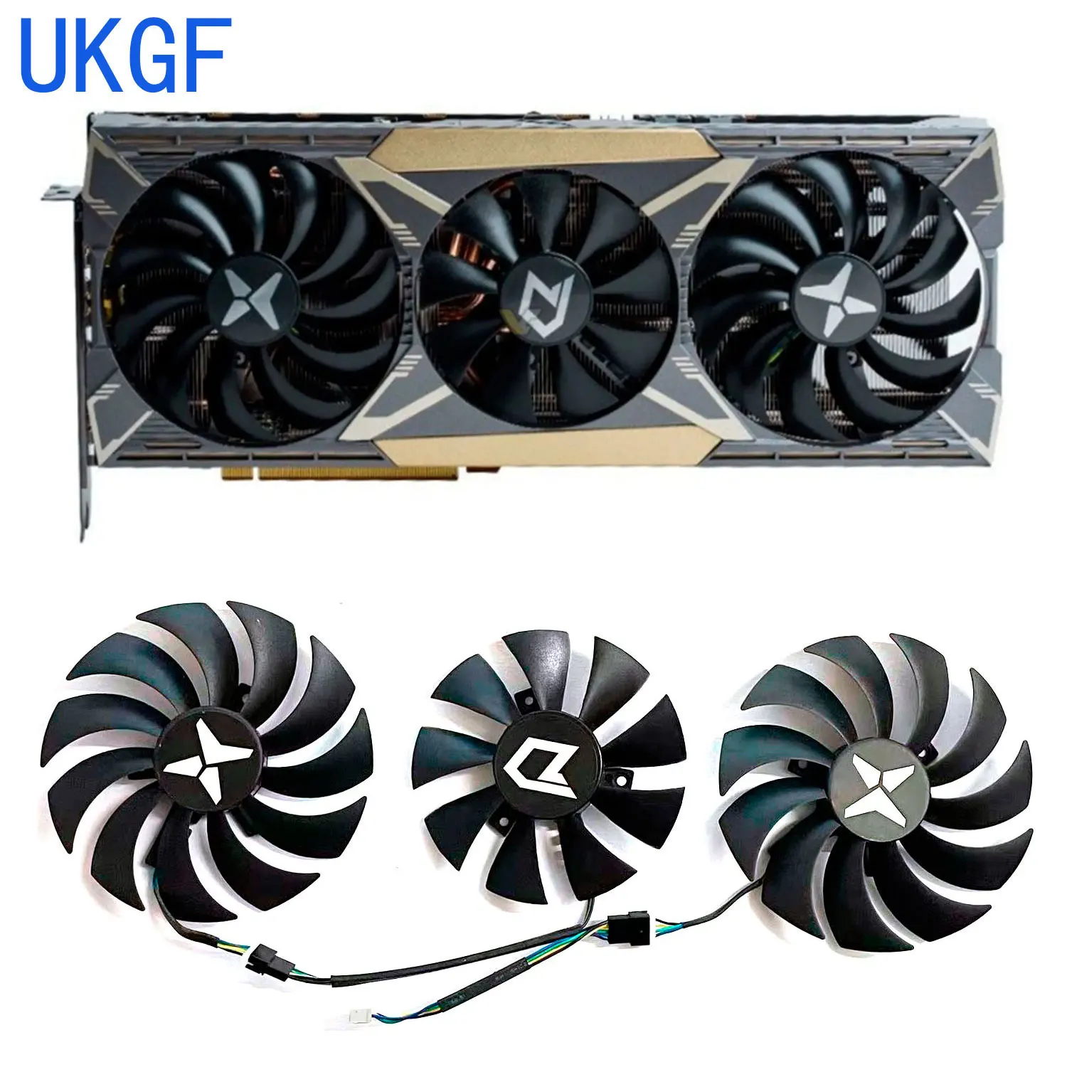 

Fan Video Card 85mm 100mm GAA8S2U GA91S2H 12V For Dataland RX5600XT 5700 5700XT X-Serial Graphics Card Cooling Fan