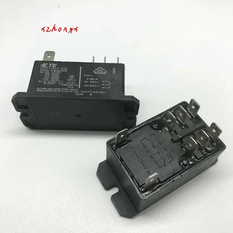 

1PCS T92S11A22-240 TE Electromagnetic Relay T92P11A22-240 240V Universal