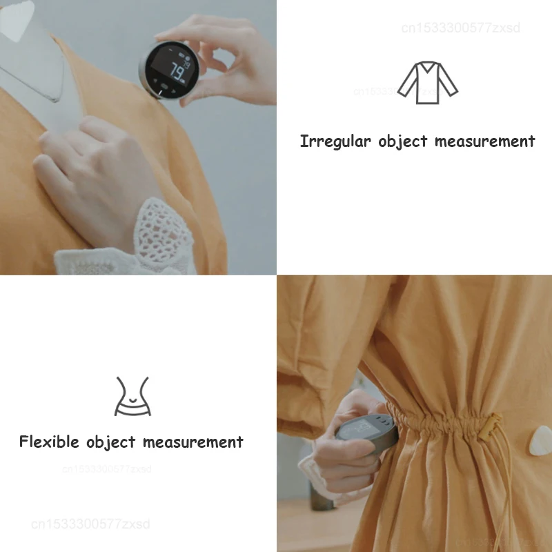  DUKA ATuMan Little Electric Ruler Distance Meter HD LCD Screen High Accuracy Finder Type-C Handheld Length Measuring Tool