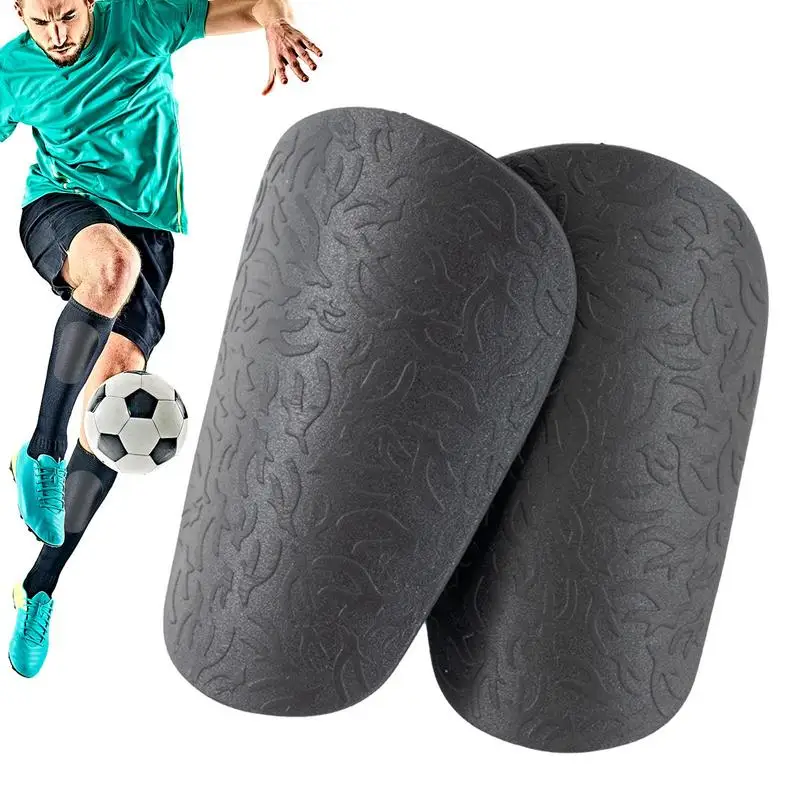 Soccer Shin Guards 1 Pair Mini Sports Shin Guards Pads With EVA Foam Portable Protective Soccer Training Supplies Comfort-Fit