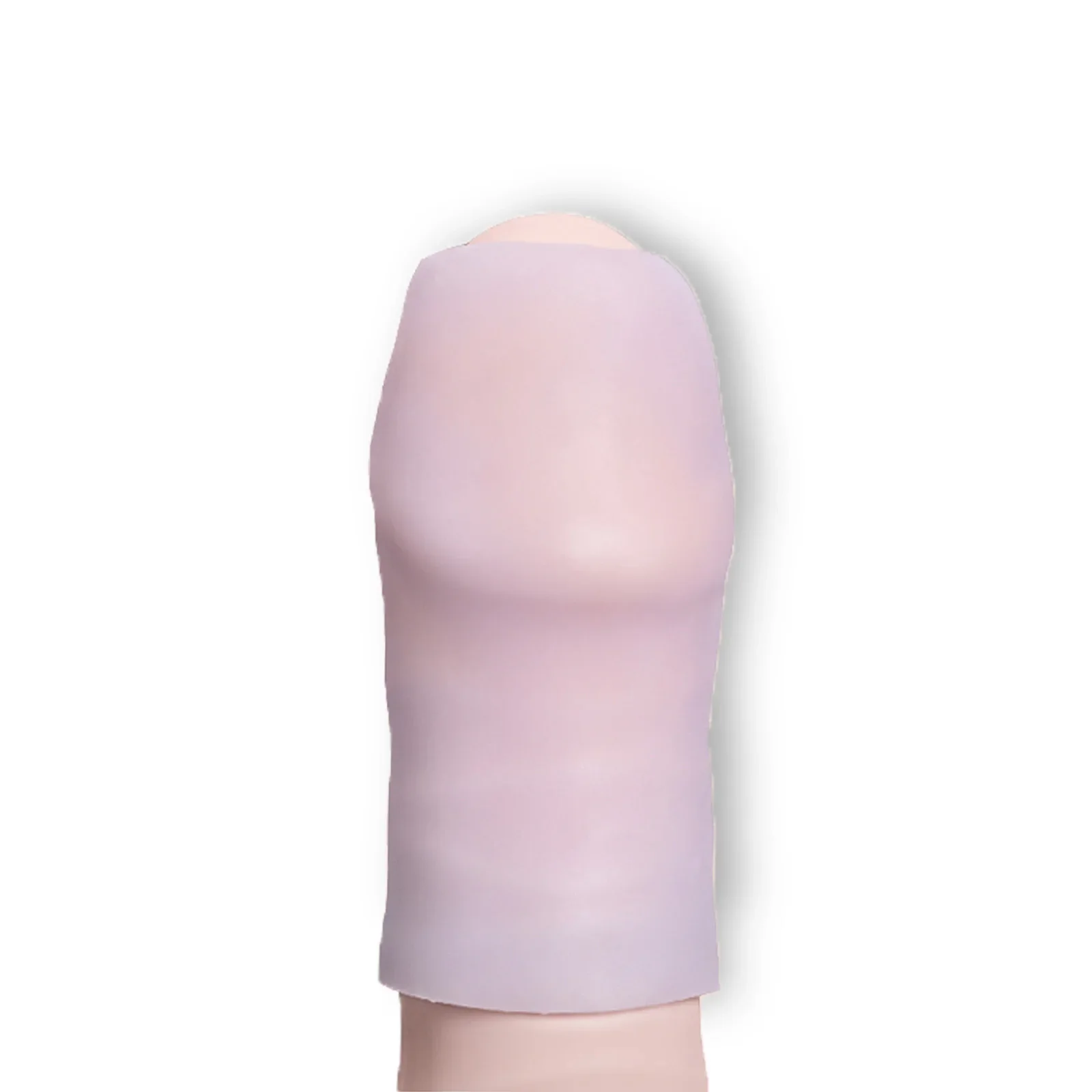 Super Elastic Soft and Sticky Silicone Desensitization Set, Half Pack, Open Mouth Exposed, Couple Adult Sexual Product