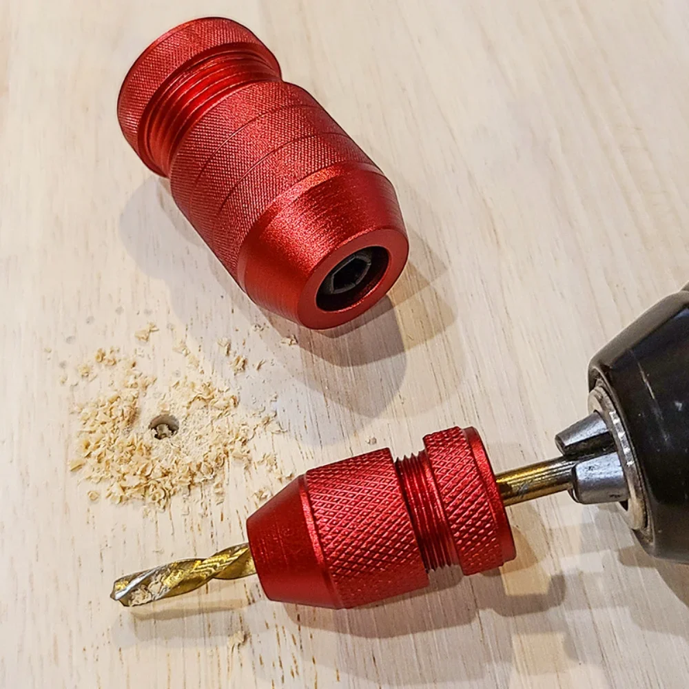 Adjustable Drill Stop Collar Aluminum Alloy Anti Slip Nylon Inner Ring Drill Stop Collar 2-5mm 6-11mm