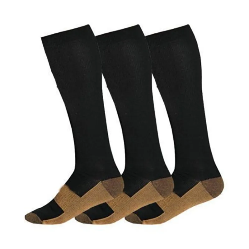 Copper Infused Compression Socks 20-30mmHg Graduated Men's Women's S-XXL