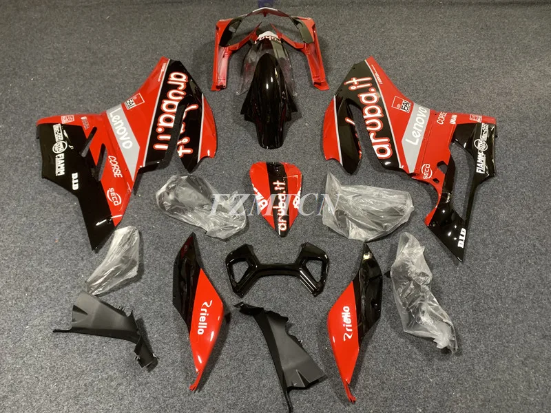 4 presentes novo kit de carenagens abs apto para ducati panigale 899 1199 2013 2014 2015 2016 13 14 15 16 conjunto carroçaria personalizado vermelho preto