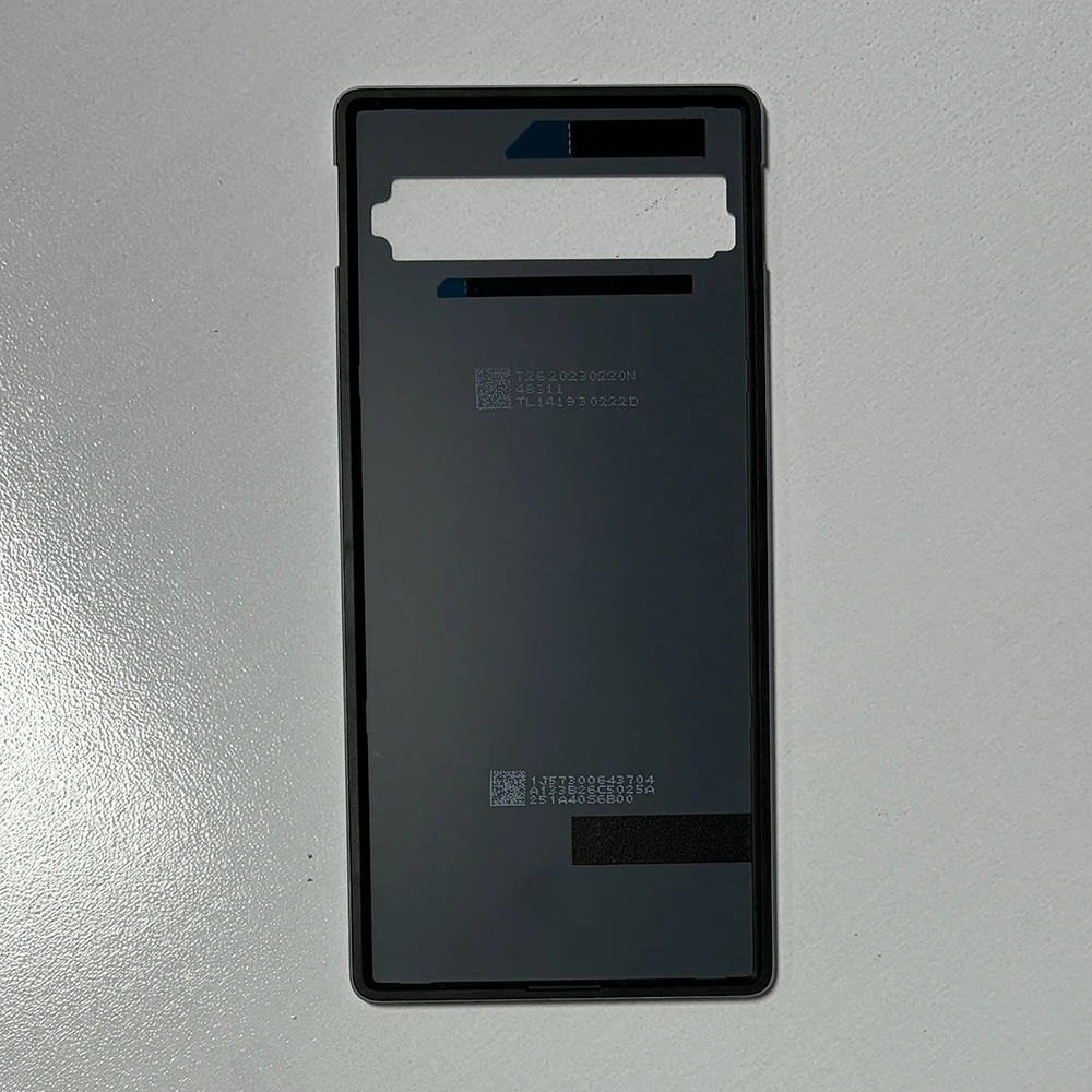 Original Glass Back Battery Cover with Lens for Google Pixel 7a GWKK3/GHL1X/G0DZQ/G82U8- Housing Rear Door Replacement