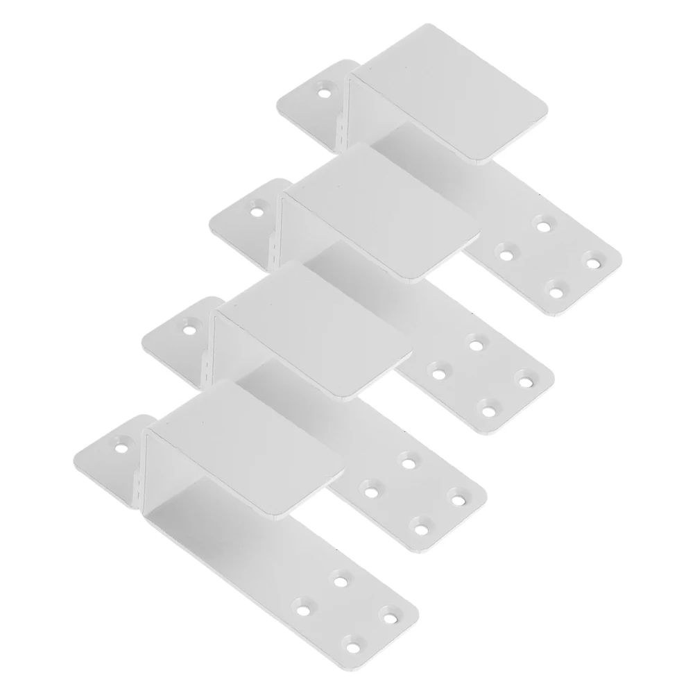 

4Pcs Minimalist Door Security Bracket U Shaped Heavy Duty Garage Door Brackets Safety Bar Holder
