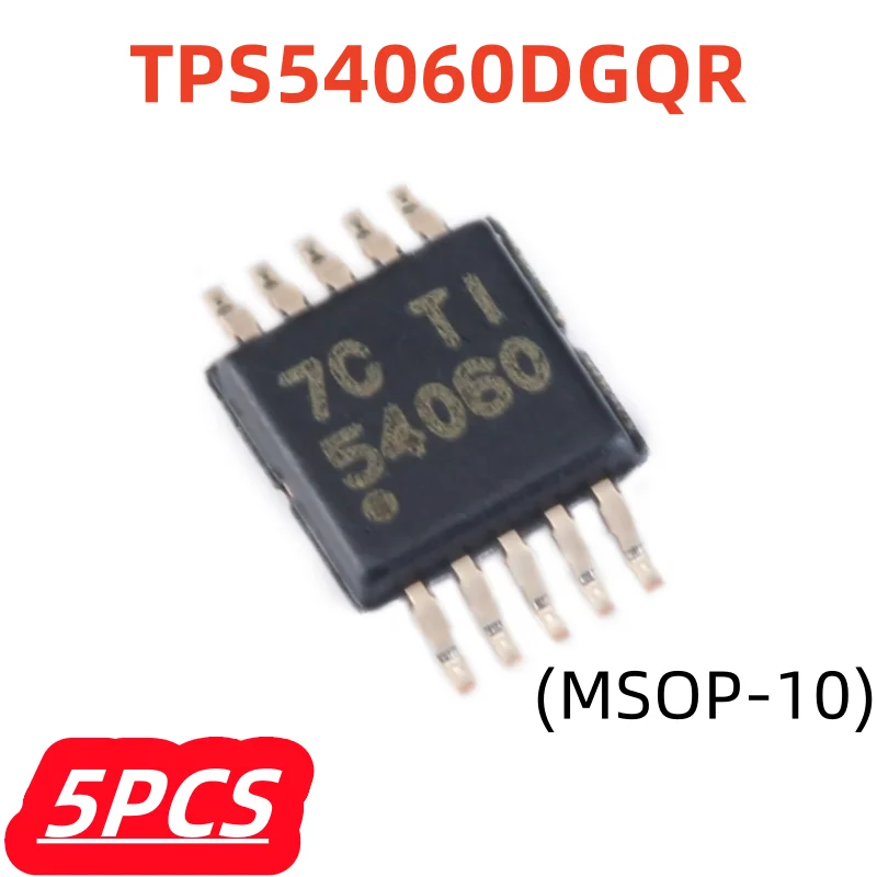 5Pcs/lot 100% New TPS54060DGQR TPS54060 Features 3.5V To 60V Input 0.5A Buck Converter High Quality Arduino Nano Original