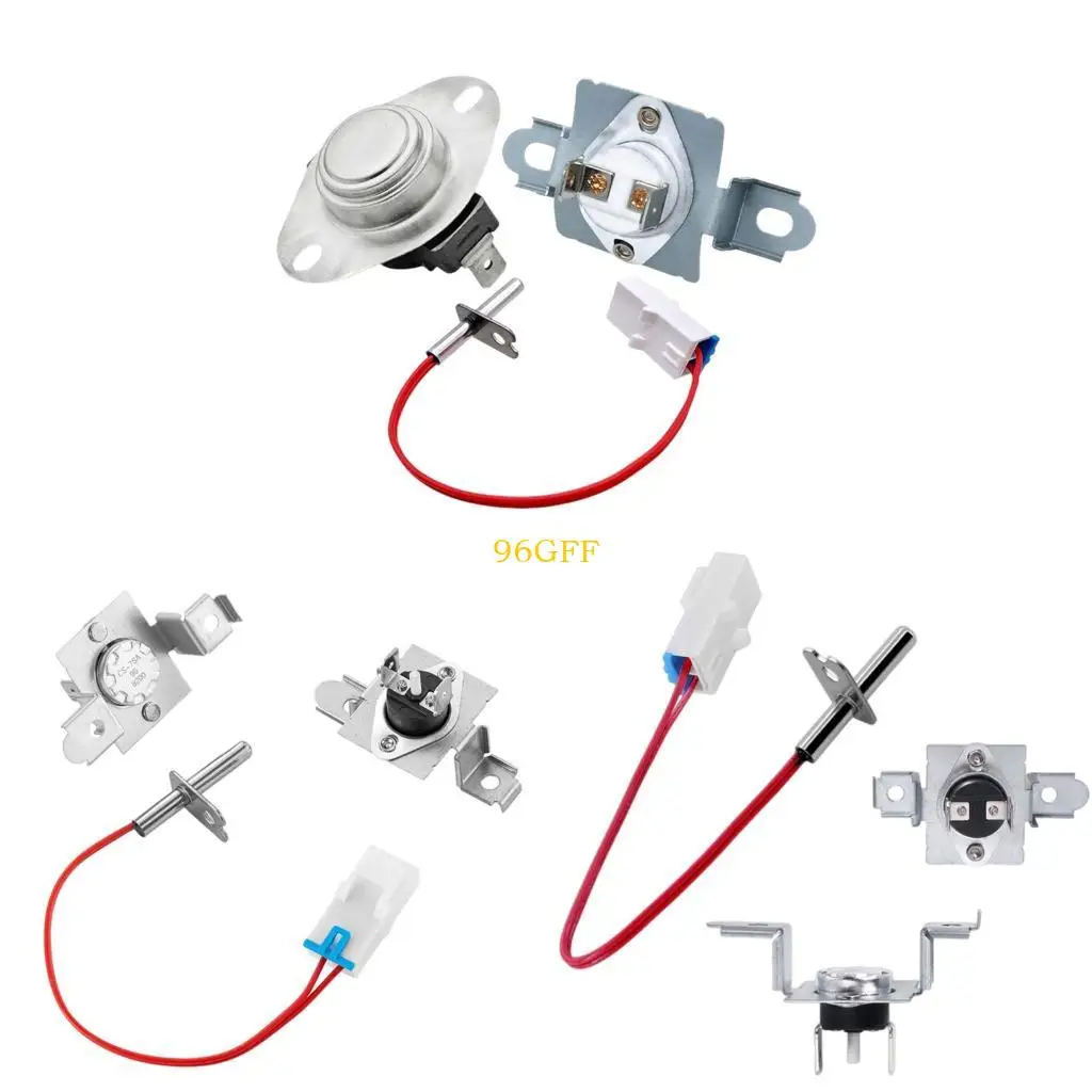 Termistor secadora 96GF AGM30045804 y termostato límite alto, monitoreo preciso temperatura para piezas
