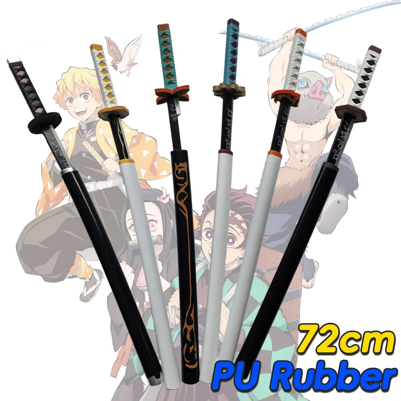 Espada Katana de Anime 1:1 par - Cosplay Prop Dagger avaliação e preço